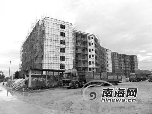 拆除前的小產權房