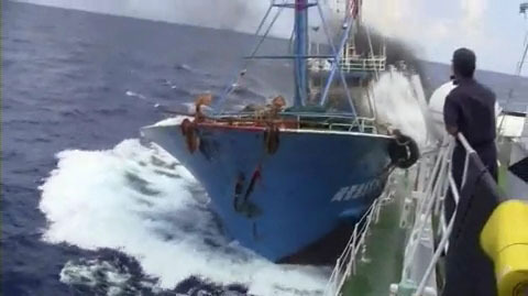 釣魚島撞船事件錄像疑外泄 日本緊急商討對策