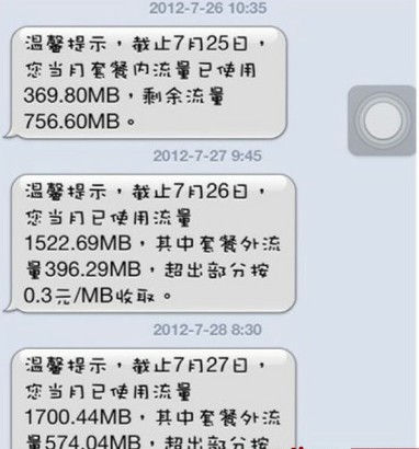聯通iPhone沒開3G流量照樣跑 客戶投訴無門