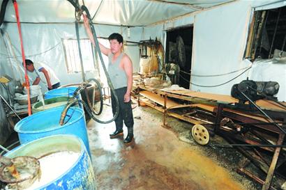 濃香白豆腐加工環境令人作嘔