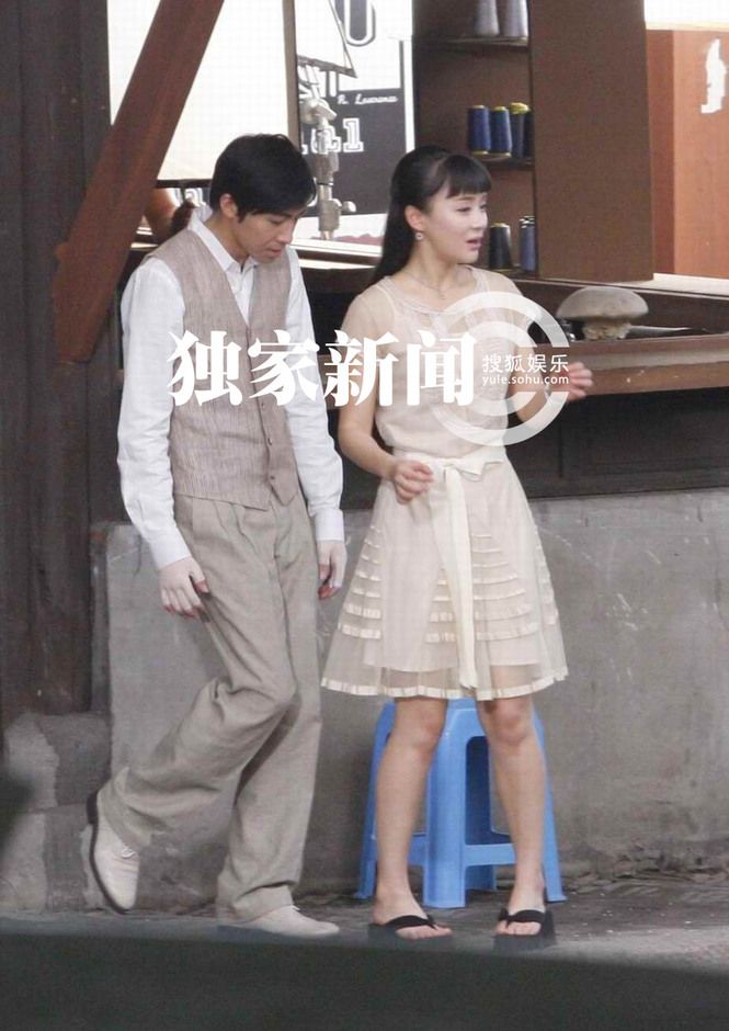 俞灝明穿彈力衣復(fù)出拍戲 《春天》片場正面照曝光