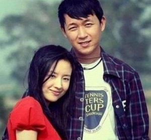 董潔與潘粵明。 董潔與潘粵明。