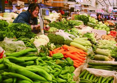 氣溫往下降 菜價往上升 氣溫往下降 菜價往上升
