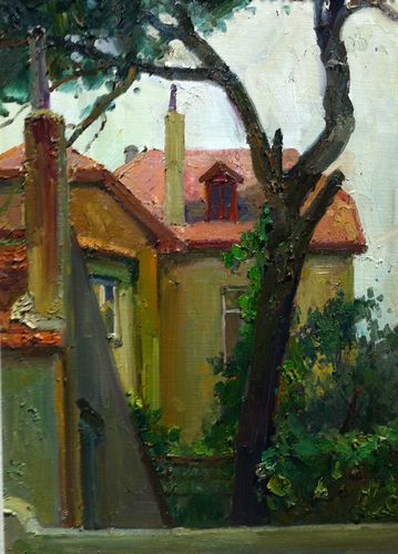 曬油畫中的經典青島 也許你家就在畫里