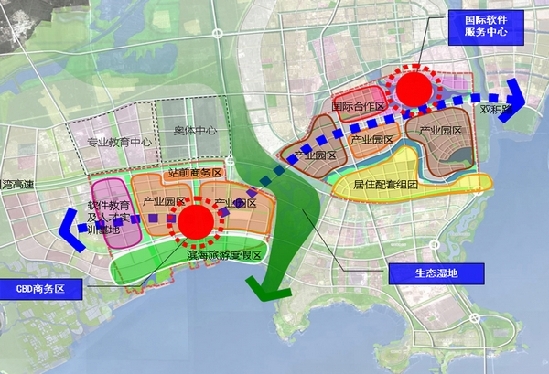 青島軟件科技城產業規劃出爐 定4年目標 青島軟件科技城產業規劃出爐 定4年目標
