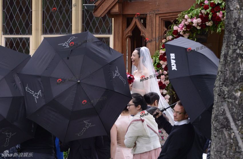 姚晨曹郁新西蘭婚禮現場直播