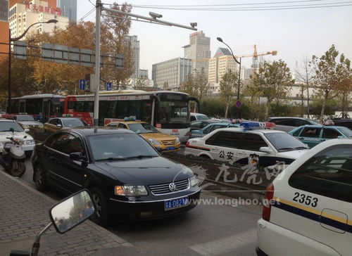 對交通造成影響