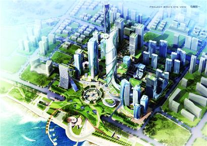 120億打造西海岸維多利亞灣 第三代CBD模式 120億打造西海岸維多利亞灣 第三代CBD模式