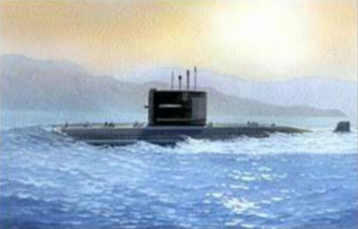 中國經(jīng)濟(jì)網(wǎng)資料圖：俄羅斯“阿穆爾”級(jí)常規(guī)動(dòng)力潛艇。