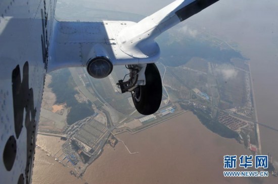 海監飛機飛臨釣魚島遭日方攔截