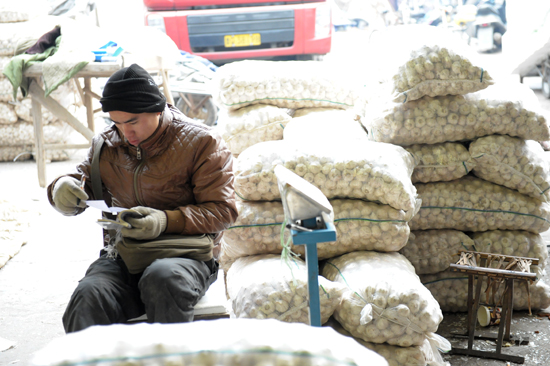 青島氣溫下降菜價飆升 部分蔬菜價格漲三成