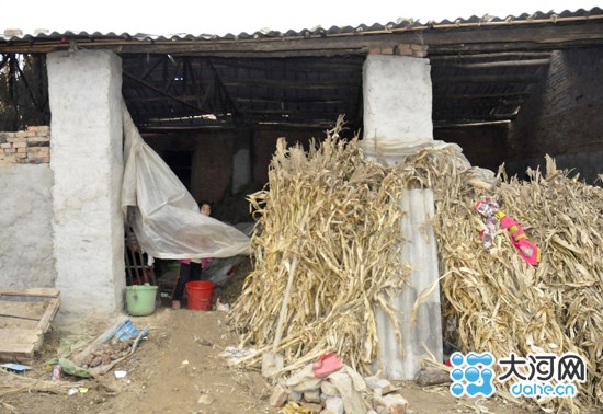 圖為貧困村民家(吳彥飛 攝)