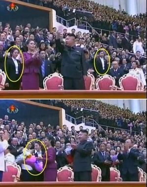 金正恩身邊現美女保鏢 眼神犀利西裝筆挺