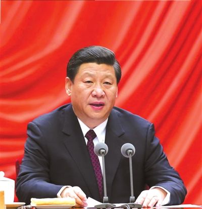 昨天,習(xí)近平在中紀(jì)委全會上發(fā)表重要講話。新華社發(fā)