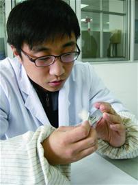 羊絨?羊毛?放大500倍數1500根