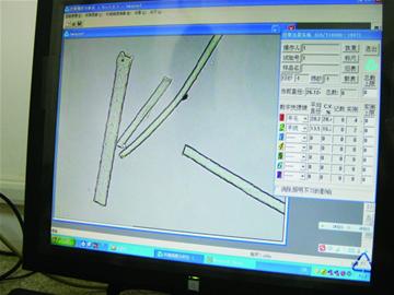 羊絨?羊毛?放大500倍數1500根