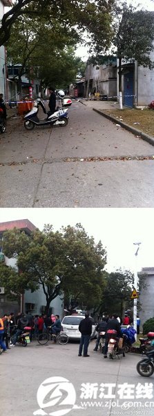 寧波發生疑似槍擊案致1死1傷 嫌犯在逃(組圖)