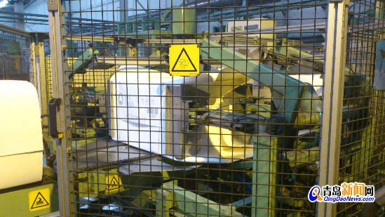 全自動化的漿板打包車間