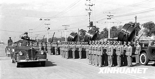 1953年國慶閱兵 人民軍隊正規化建設成果