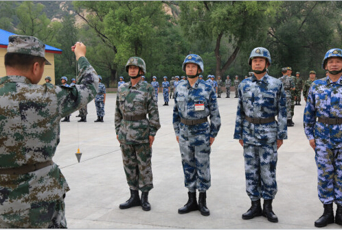 參與抗戰閱兵受訓的將軍們 參與抗戰閱兵受訓的將軍們