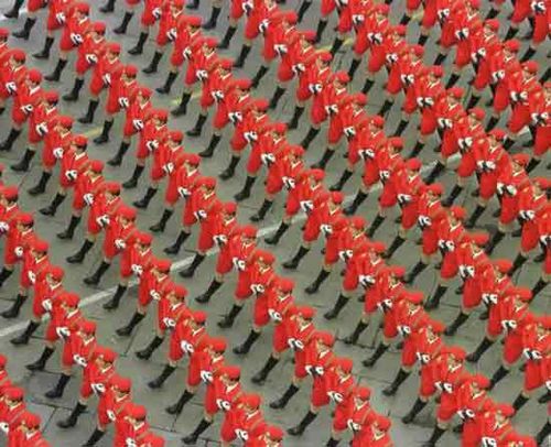 1999年國慶閱兵 中國與受閱方隊一起邁向新世紀