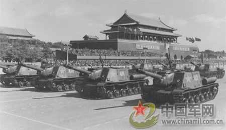 1958年國慶閱兵 民兵方隊規模空前(組圖)